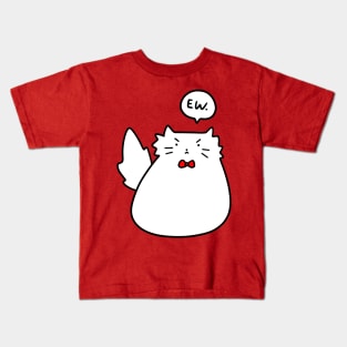 Ew Cat Kids T-Shirt